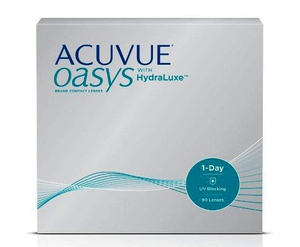 Упаковка Acuvue One Day Oasys - однодневных контактных линз