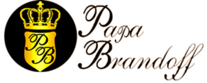  Papa Brandoff - как выглядит логотип бренда